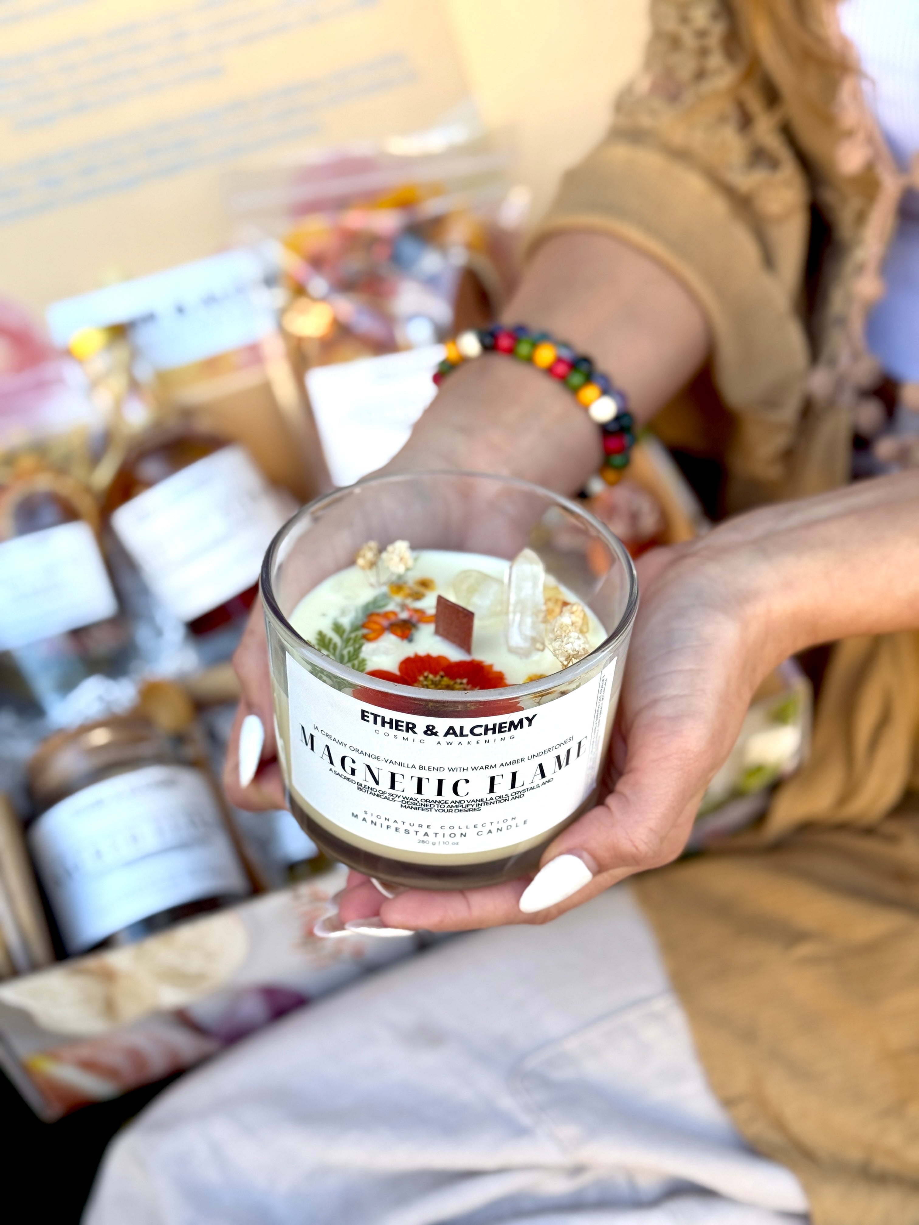 Manifestation Intention Candle (12 oz)